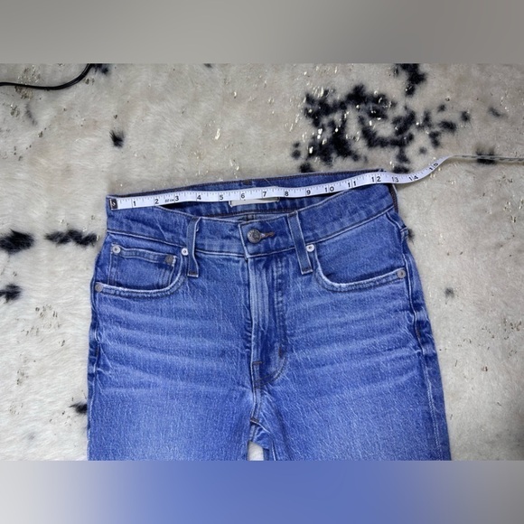 Madewell Women’s Medium Wash Mid Rise Perfect Vintage Denim Jeans Size 25 - Picture 2 of 10